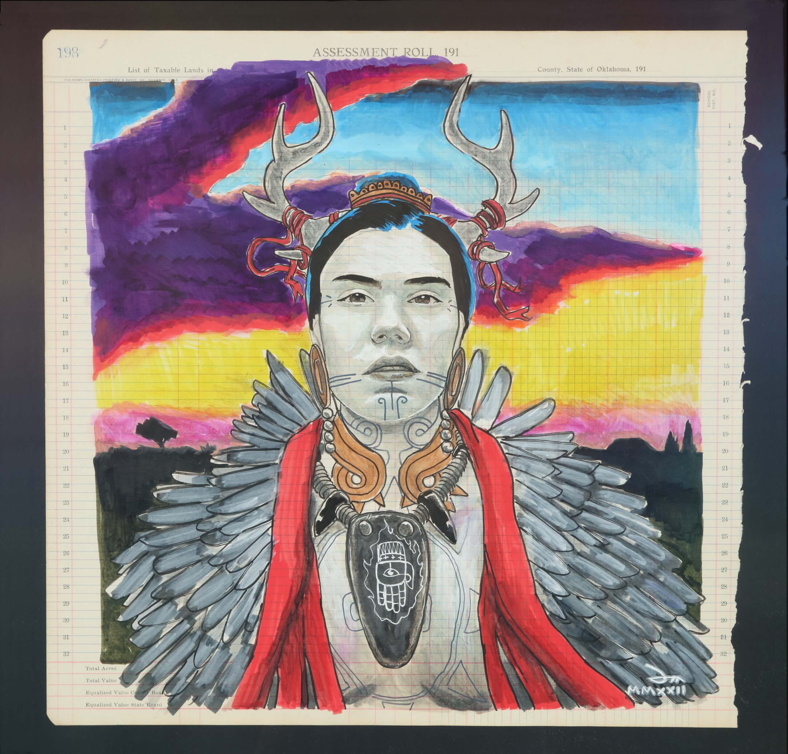 Dustin Illetewah Mater, Iskin Halopa (Keen Eye), 2023