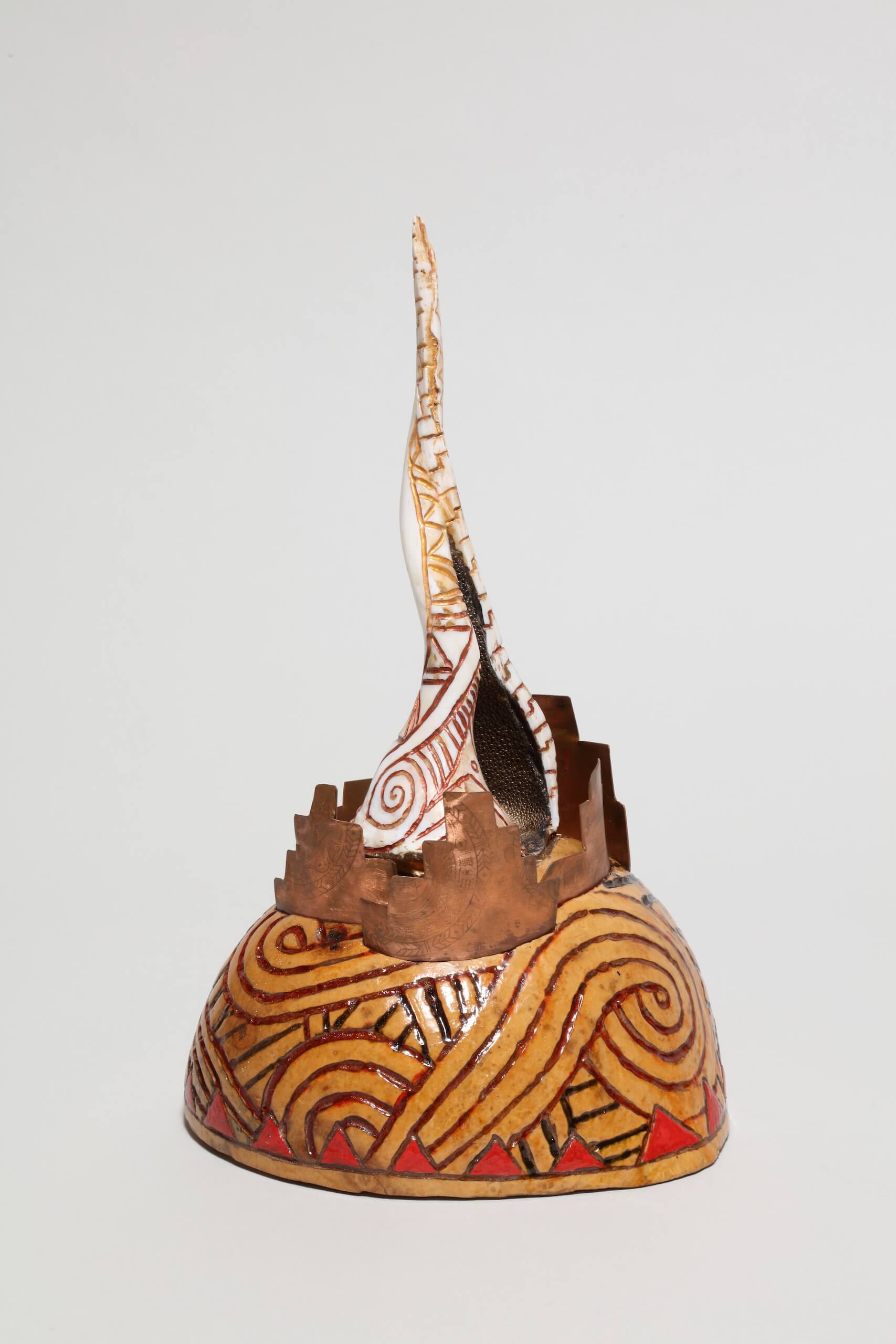 Dustin Illetewah Mater, Unextinguished Fire, 2016 (A 2nd View)